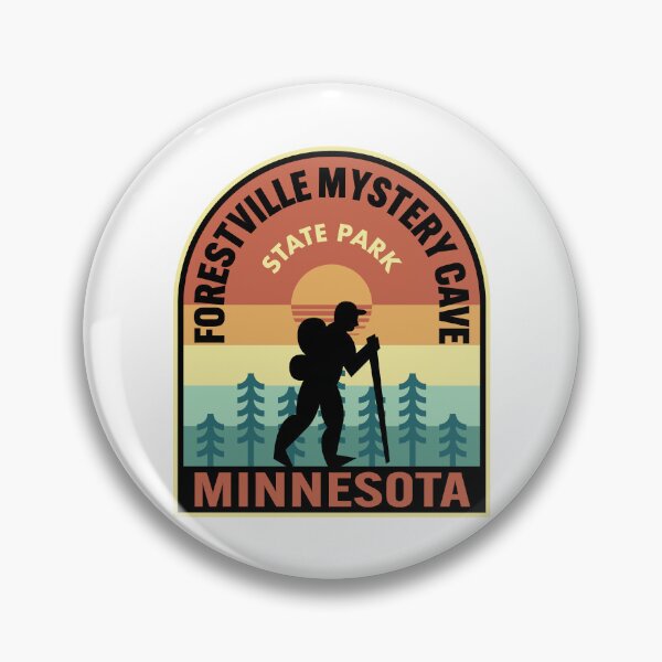 Item preview, Forestville Mystery Cave State Park Minnesota Retro Hiking designed and sold by HalpinDesign.