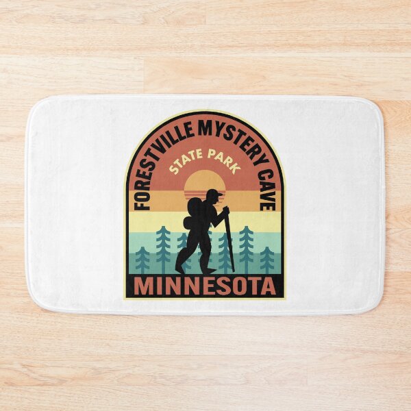 Item preview, Forestville Mystery Cave State Park Minnesota Retro Hiking designed and sold by HalpinDesign.