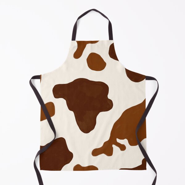 Item preview, Brown & Cream Cozy Cow Print Pattern designed and sold by pinkthesis.