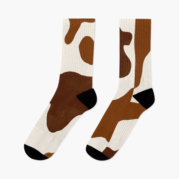 Item preview, Brown & Cream Cozy Cow Print Pattern designed and sold by pinkthesis.