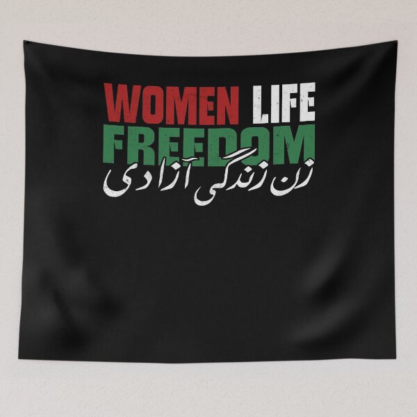 Item preview, Free Iran Women Life Freedom Iranian Feminist Zan Zendegi Azadi designed and sold by Zulfiqqar.