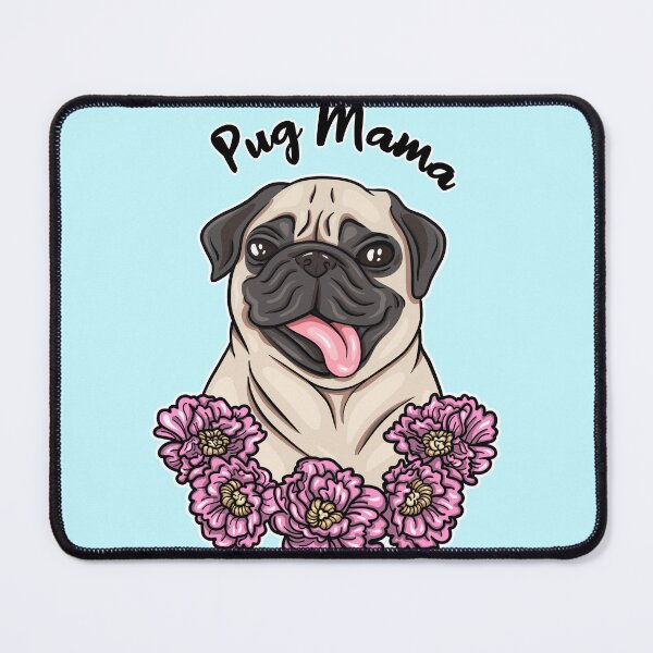 Item preview, Pug Mama Pet Portrait designed and sold by jsivart.