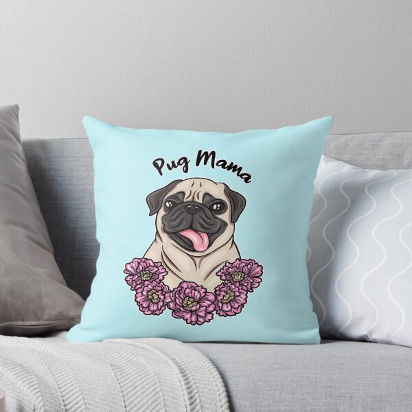 Item preview, Pug Mama Pet Portrait designed and sold by jsivart.