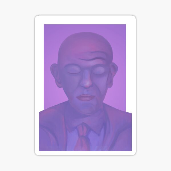 Man in a Suit Sticker