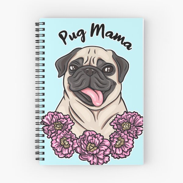 Item preview, Pug Mama Pet Portrait designed and sold by jsivart.