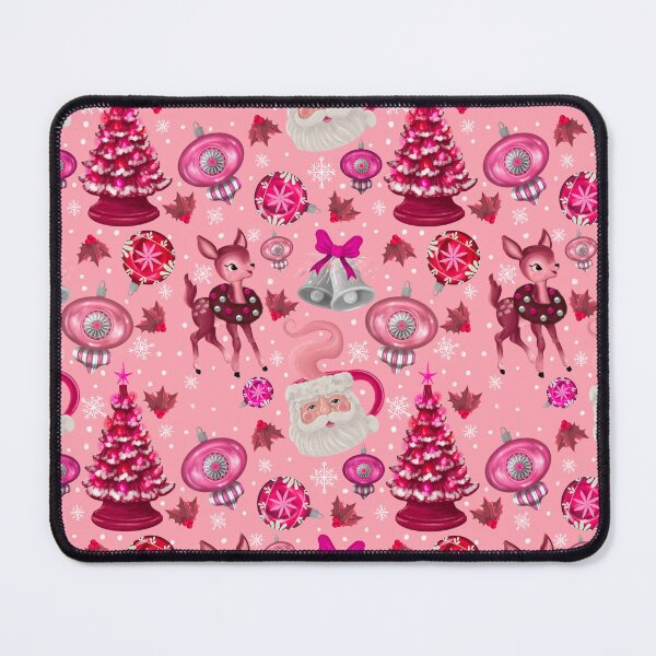 Item preview, Retro Christmas Pattern - Pink designed and sold by Korynnedesigns.