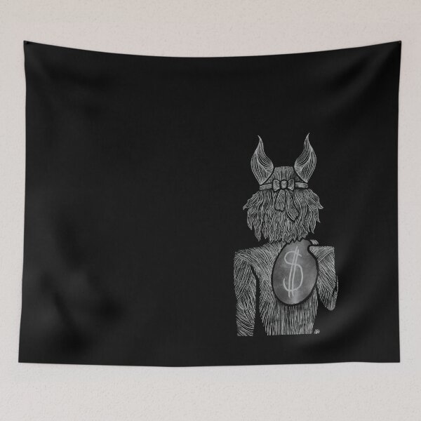 Item preview, THE LONE WOLF line illustration  designed and sold by longlivcurio.