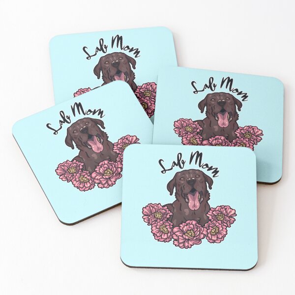 Item preview, Chocolate Lab Mom Pet Portrait designed and sold by jsivart.