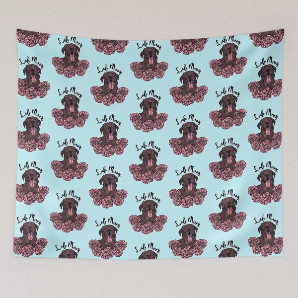 Item preview, Chocolate Lab Mom Pet Portrait designed and sold by jsivart.