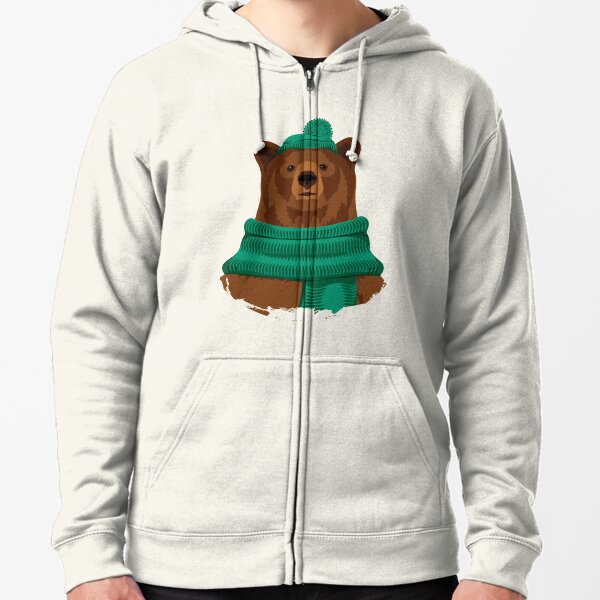 bears green sweatshirt