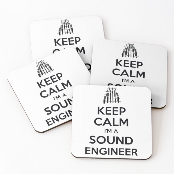 Item preview, Keep calm, I'm a sound engineer designed and sold by Dis-An-Dat.