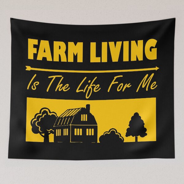 Item preview, Farm Living Is The Life For Me designed and sold by HATABNA.