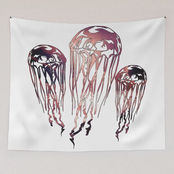 Item preview, Futuristic Ocean Jellyfish designed and sold by damonasplace.