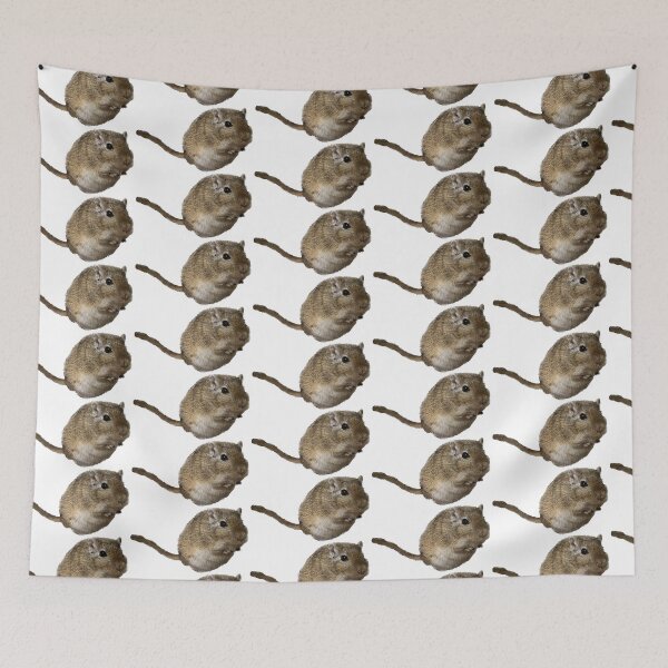 Item preview, My Brown Gerbil Named Rex & His Tail designed and sold by GreasyGerbil.