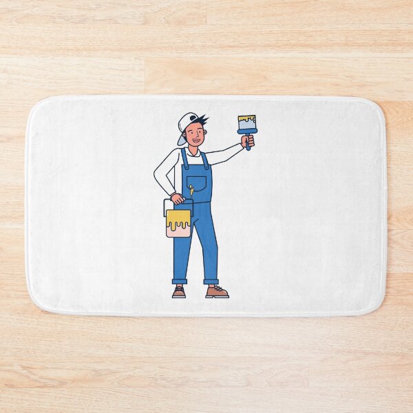Item preview, Painting Design man hold hand paint Brush  designed and sold by Suraj3214.