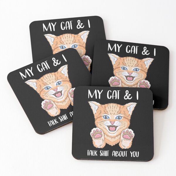 Item preview, Cat Owner T Shirt, My Cat and I talk Shit about You designed and sold by Sunnyhova.