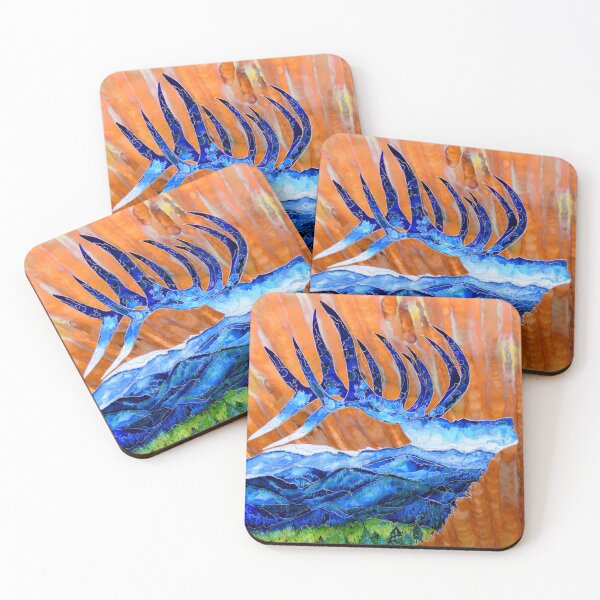 Item preview, Smoky Mountains Elk Silhouette designed and sold by Tina Brunetti.