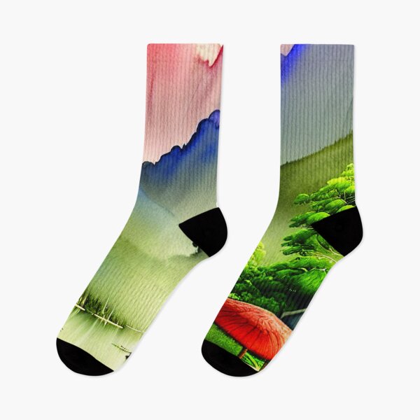 Item preview, Magical Mountainscape, Nature designed and sold by NatureFood.