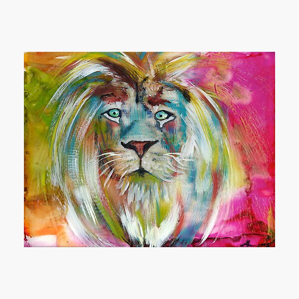 Item preview, The White Lion designed and sold by Stephanie Miller of Victorious Artworks.