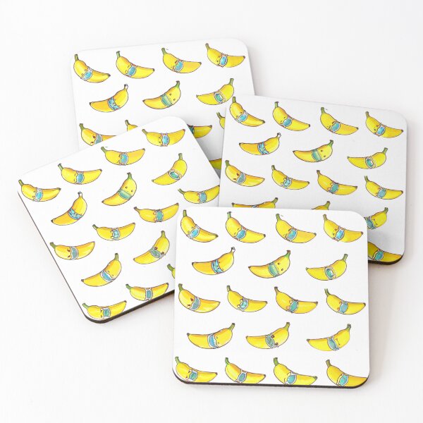 Item preview, Banana Wearing Mask designed and sold by zheworkstudio.