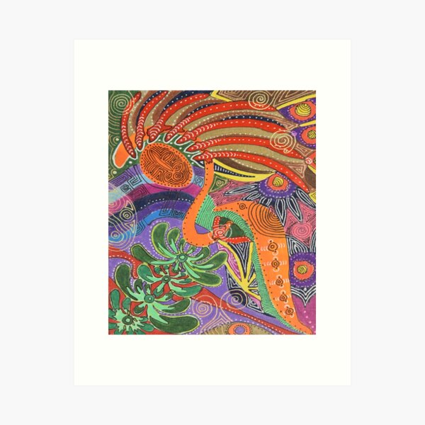 me me me Art Print