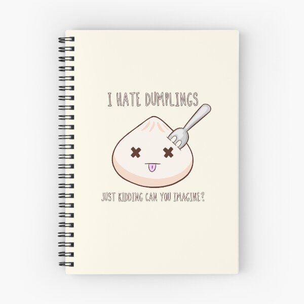 Item preview, I Hate Dumplings Fork Stab - Funny designed and sold by DynieKid.
