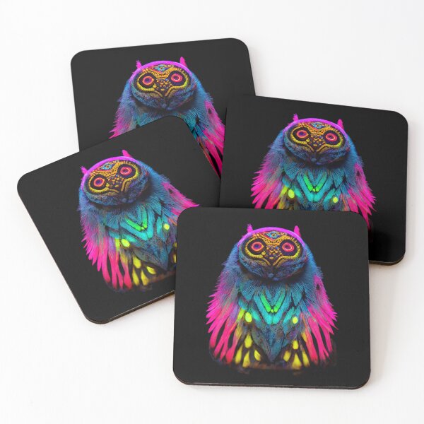 Item preview, Colorful owl AI designed and sold by Vocky5.