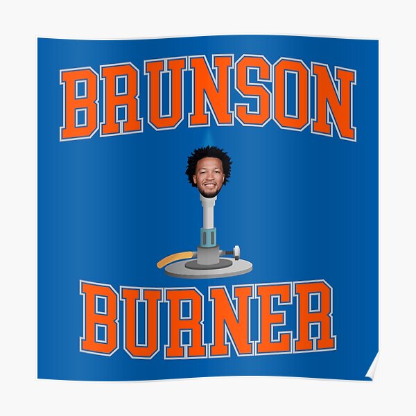 "Brunson Burner Jalen Brunson Knicks Basketball Funny Meme