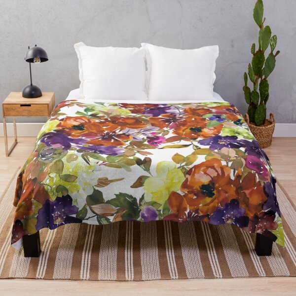 Item preview, Beautiful Colorful Watercolor Floral designed and sold by pugmom4.