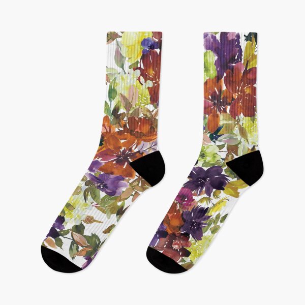 Item preview, Beautiful Colorful Watercolor Floral designed and sold by pugmom4.