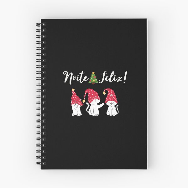 Item preview, Noite Feliz, Feliz Navidad para los amantes de los gatos. feliz navidad designed and sold by Lumia Creations.