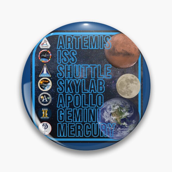 Item preview, NASA Friends Blue Edge designed and sold by bfwilson.