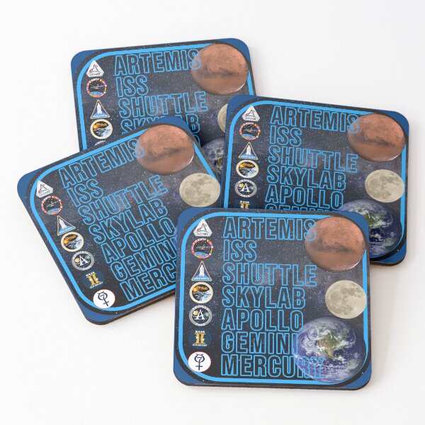 Item preview, NASA Friends Blue Edge designed and sold by bfwilson.