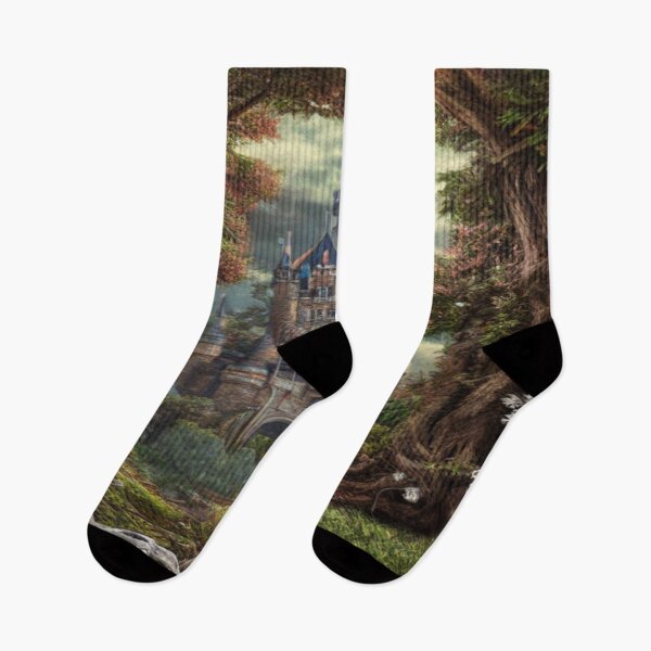 Item preview, Castle in the woods designed and sold by TravelingOak.