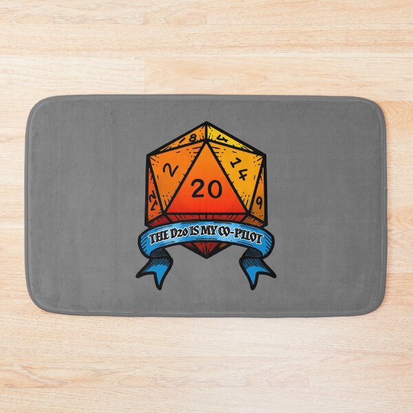 Item preview, The D20 is my co-pilot designed and sold by HarleyWarren.