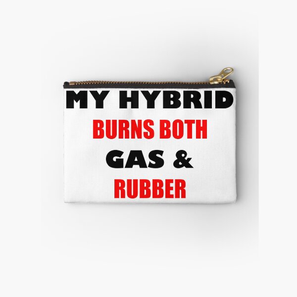 Item preview, MY HYBRID BURNS BOTH GAS & RUBBER designed and sold by DomGDesign.