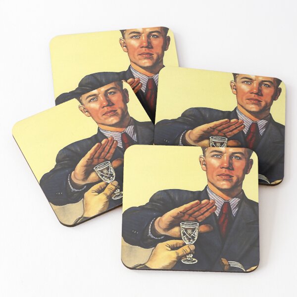 Item preview, The Vintage "Anti Alcohol" Poster designed and sold by Thelma-Britt.