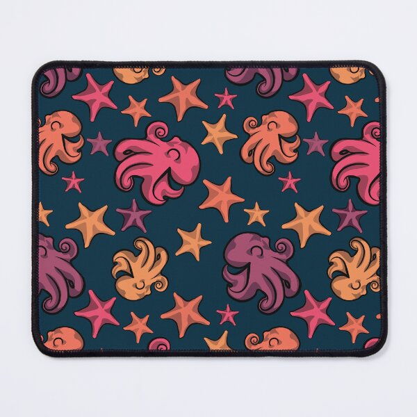 Item preview, Minimalist Sunset Octopus & Starfish designed and sold by InkLayer.