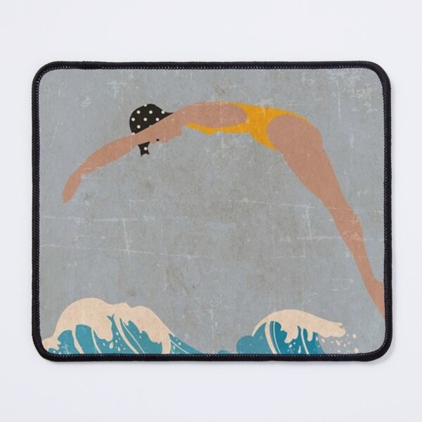 Item preview, The Ocean's Into Blue Poster designed and sold by Thelma-Britt.
