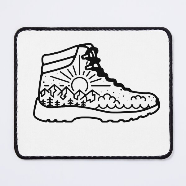 Item preview, Hiking Boot Landscape designed and sold by maura41.
