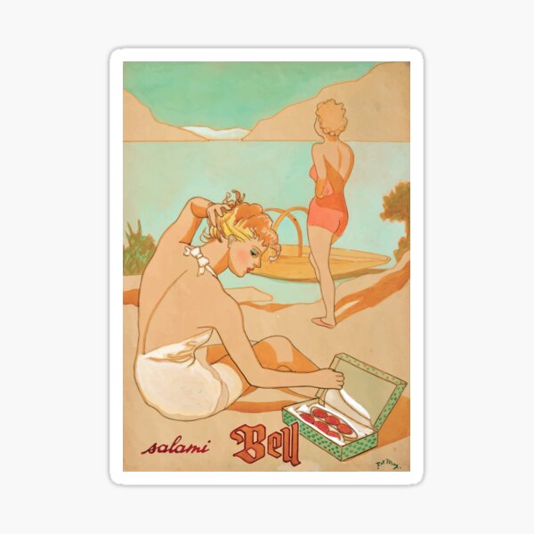 Salami Bell Sticker