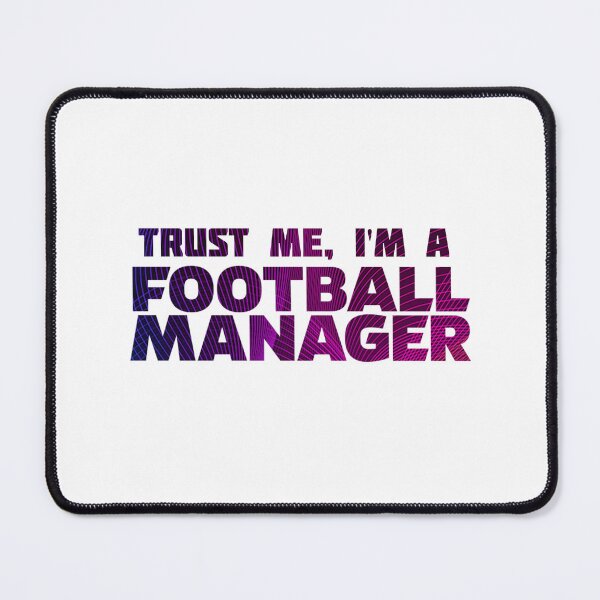 Item preview, I'm a Football Manager Geo Purple designed and sold by VRedBaller.