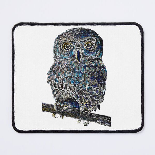 Item preview, Little Blue Owlet designed and sold by Kyra C. Kalageorgi.