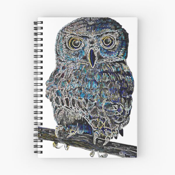 Item preview, Little Blue Owlet designed and sold by Kyra C. Kalageorgi.