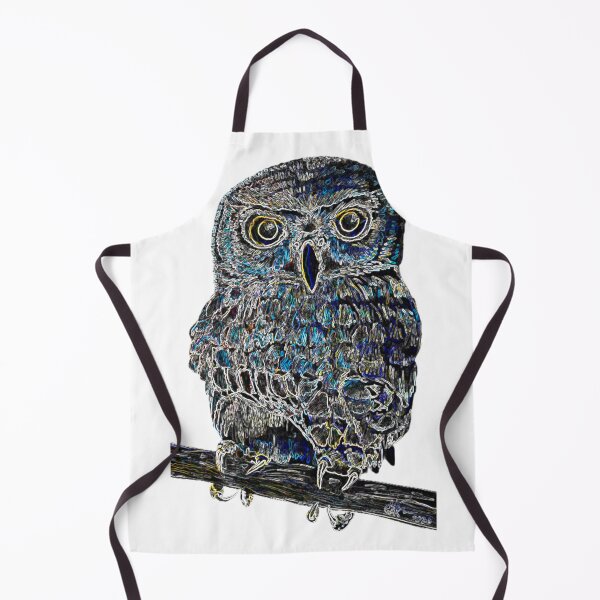 Item preview, Little Blue Owlet designed and sold by Kyra C. Kalageorgi.
