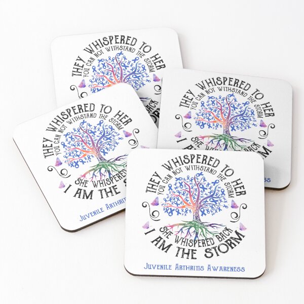 Artikelvorschau, Juvenile Arthritis Awareness - Juvenile Arthritis Warrior Ich bin der Sturm entworfen und verkauft von RunningShop.