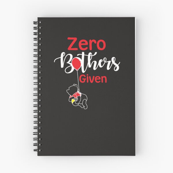 Item preview, Zero Bothers Given  designed and sold by AprilZRoobD.