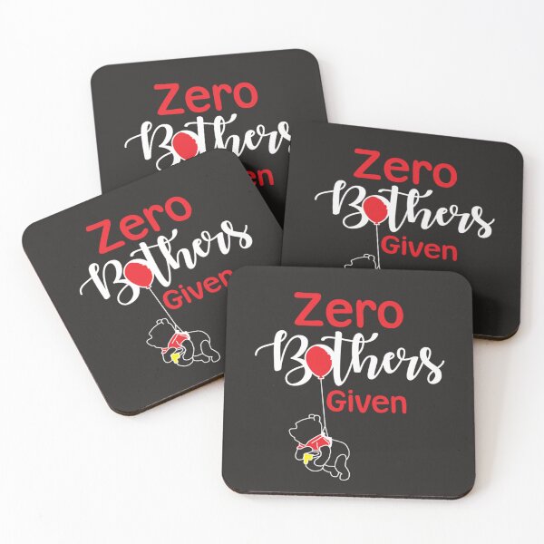 Item preview, Zero Bothers Given  designed and sold by AprilZRoobD.