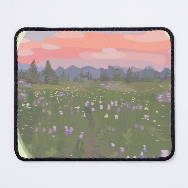 Item preview, Lavender field pastel aesthetic designed and sold by lunajoon.