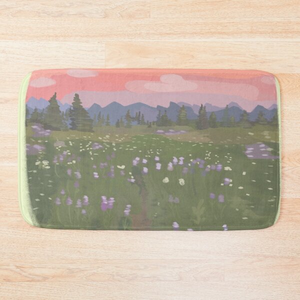 Item preview, Lavender field pastel aesthetic designed and sold by lunajoon.
